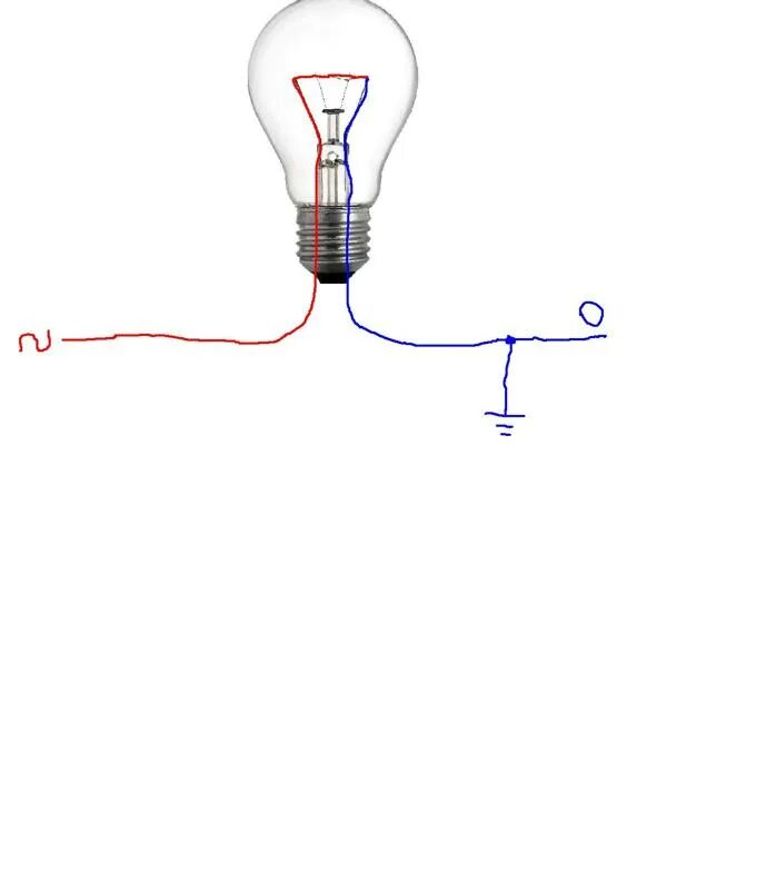 Полярность подключения лампочки Ответы Mail.ru: Фаза, ноль, КЗ и тд