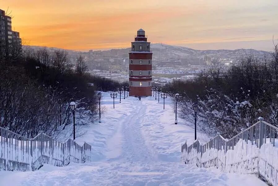 Полярный зимой фото Экскурсия по Мурманску - цена 3 600 ₽, отзывы, расписание