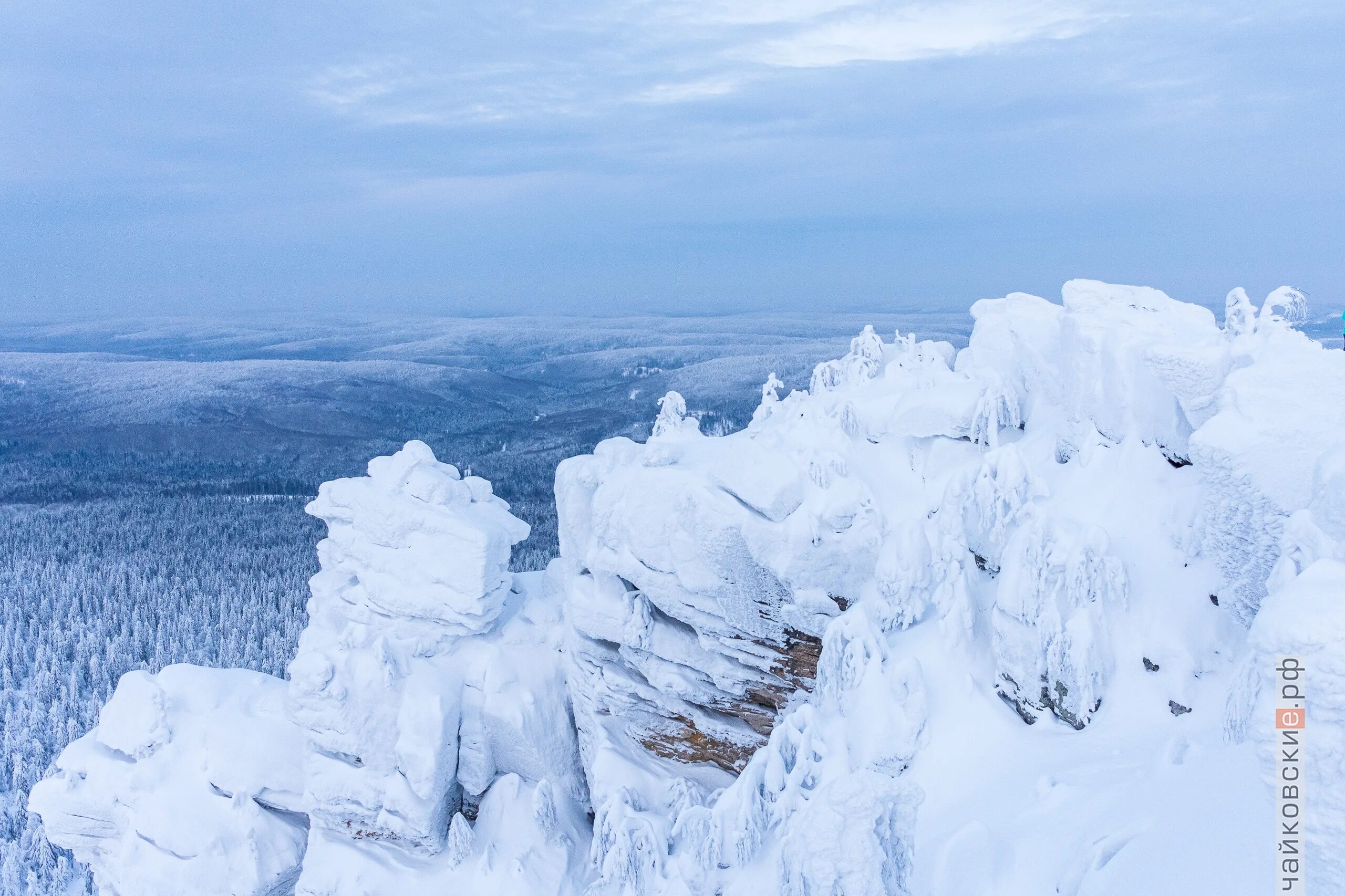 Полюд пермский край фото Заметки путешественника: за "морозными" фотографиями на Ветлан и Полюд