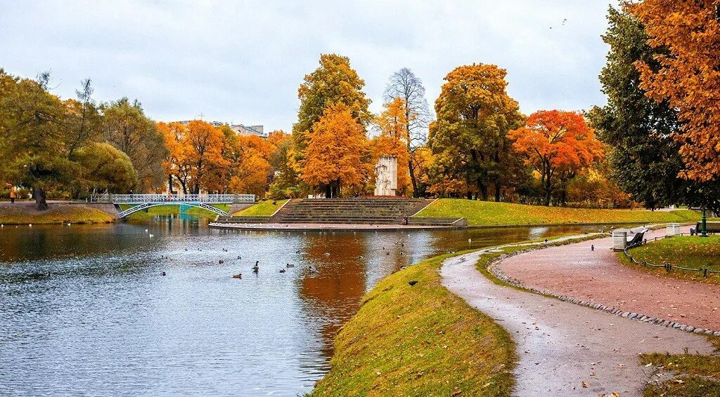 Полюстровский парк фото санкт петербург Санкт-Петербург осенью, что посмотреть в 2023, где погулять, погода, фото