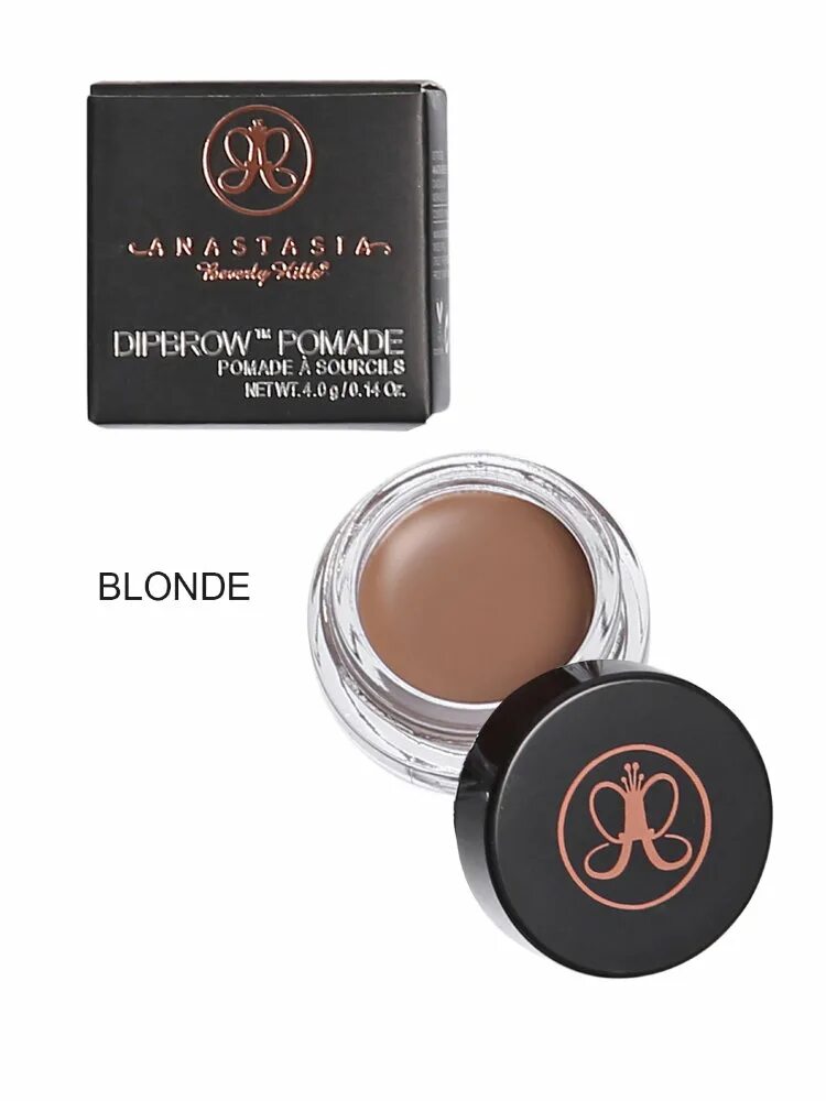 Помада для бровей фото Купить Помада для бровей Anastasia Beverly Hills Dipbrow Pomade(BLONDE) по цене 