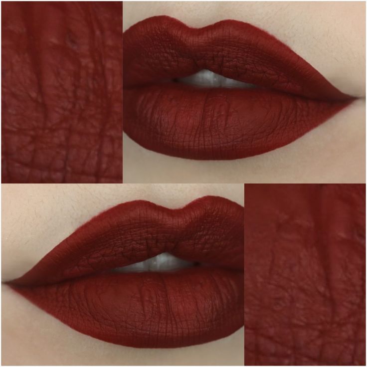 Помада красно коричневая фото O Terracotali é um vermelho queimado. Beauty lipstick, Lipstick collection, Lips