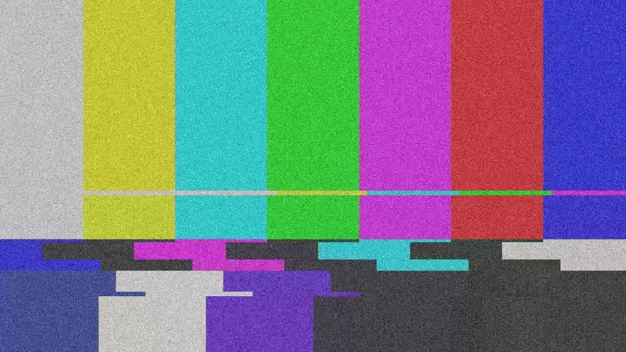 Помехи на телевизоре фото Please stand by effect for youtube - YouTube