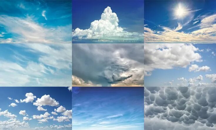 Поменять небо на фото Clouds Sky Replacement Pack for Adobe Photoshop Clouds Sky Effect, Clouds Overla