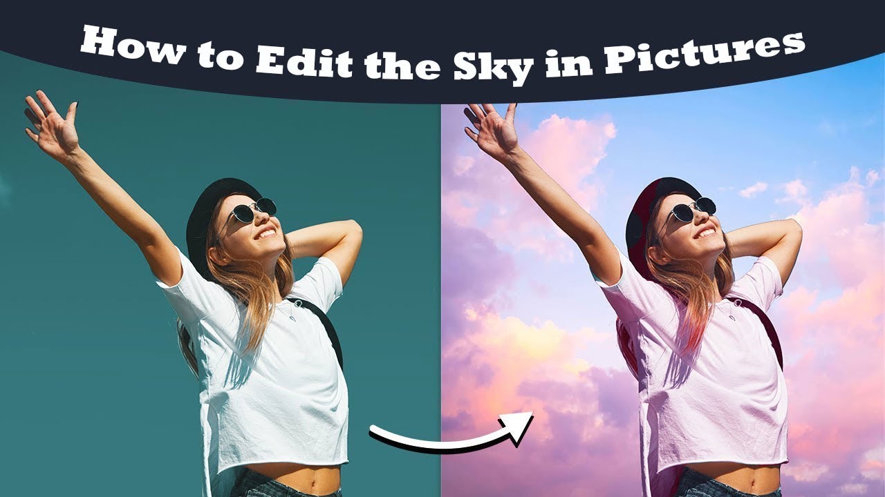 Поменять небо на фото How to Edit the Sky in Pictures. NO Photoshop or Lightroom required. - YouTube