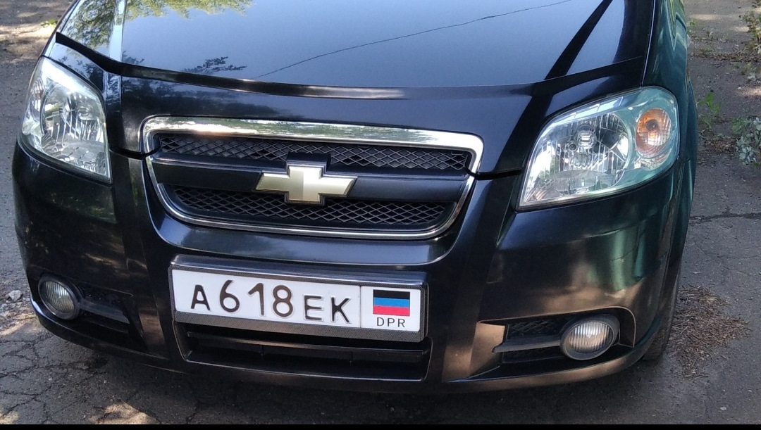 Поменять номер авто на фото Замена номеров. - Chevrolet Aveo Sedan (1G), 1,5 л, 2006 года другое DRIVE2