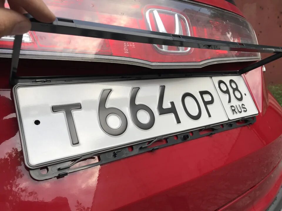 Поменять номер авто на фото Поменял номера и рамки - Honda Civic 5D (8G), 1,8 л, 2008 года другое DRIVE2