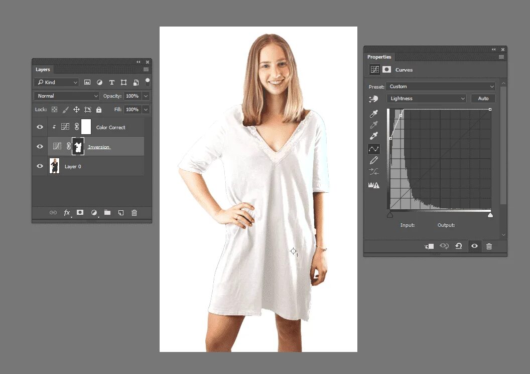 Поменять одежду на фото приложение How can I change the color of clothing from dark to white in Photoshop? - Photog