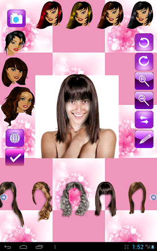 Поменять прическу Download Change Hairstyle for android 4.0.1