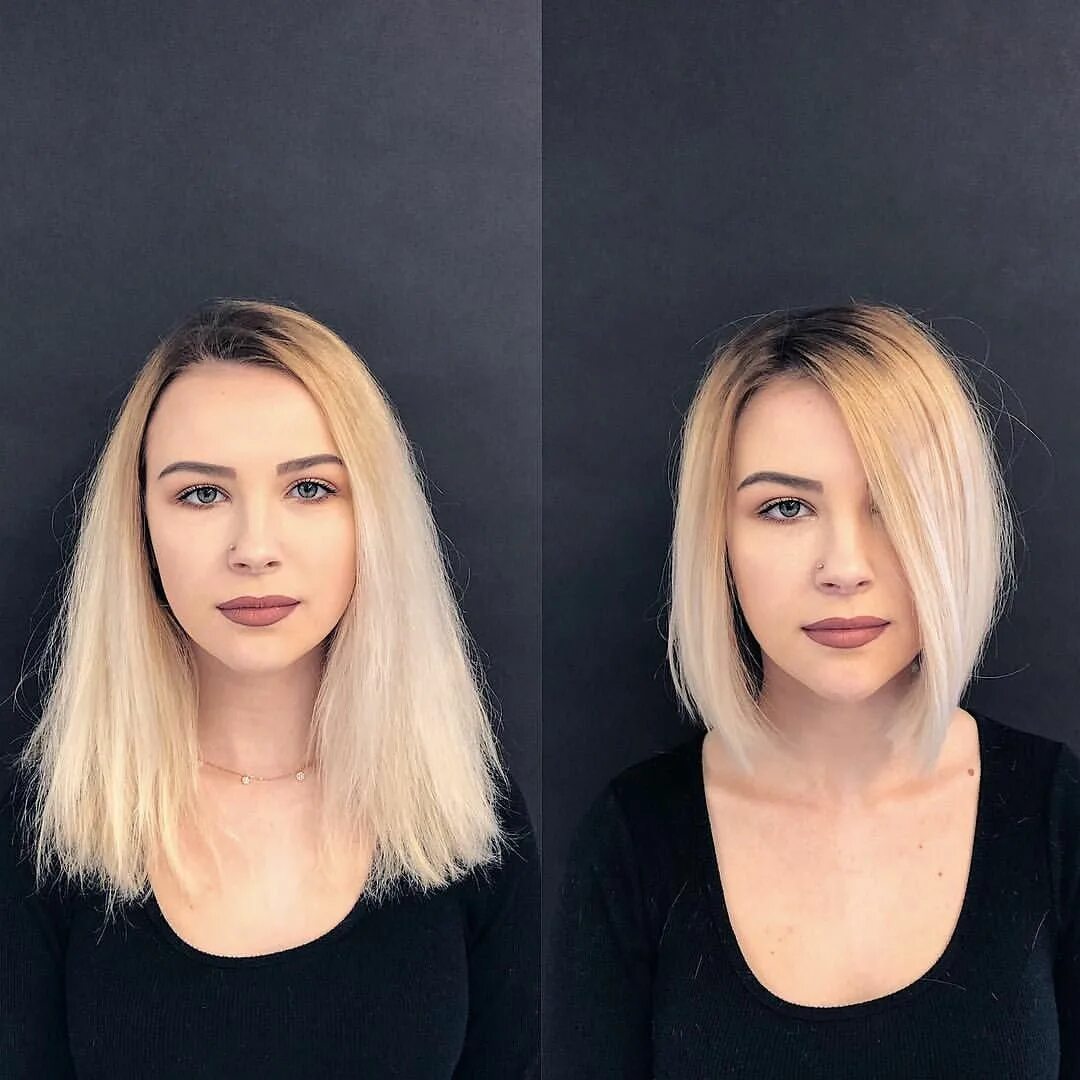 Поменять прическу My model for today soft bobby modern undercut undone hair by @domdomhair #hair #