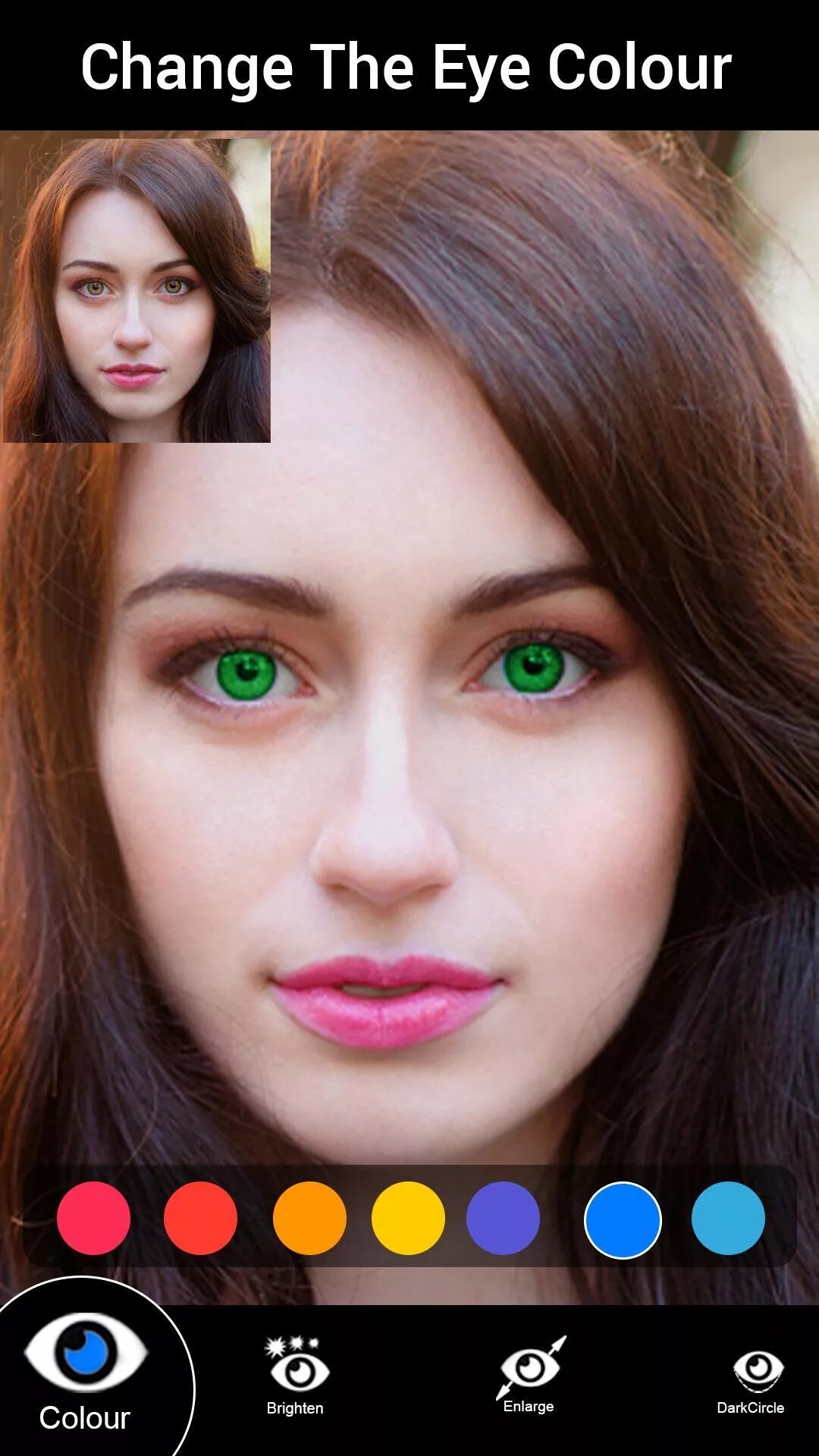 Поменять цвет глаз на фото ด า ว น โ ห ล ด Eye Color Changer : Change Eye Color in Pictures APK ส ำ ห ร บ A