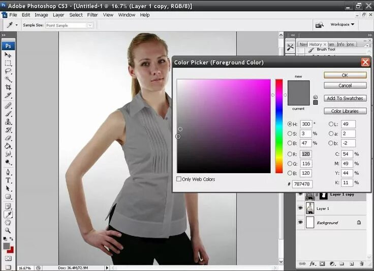 Поменять цвет одежды на фото в фотошопе Photoshop change a shirt from white to red or even black Photoshop, Photoshop ph