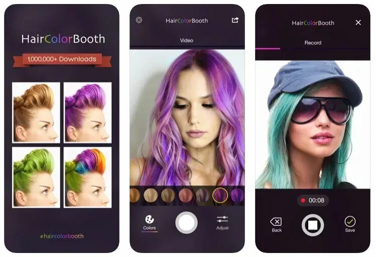 Поменять цвет волос на фото бесплатно Top 10 Hair Color Apps to Try Before You Dye Your Hair