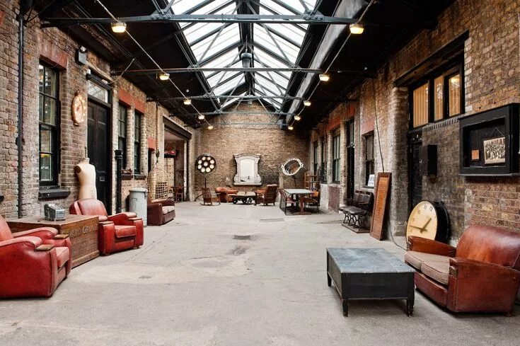 Помещение в стиле лофт 3 dicas de decor com estilo industrial Casas estilo loft, Decoração estilo indus