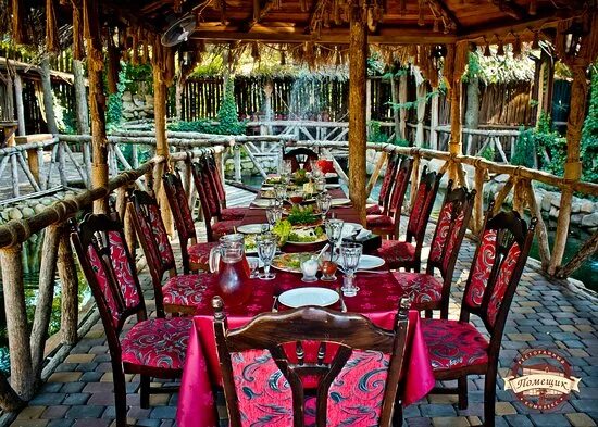 Помещик ресторан краснодар фото Основной зал Ресторана - Picture of Pomeshik, Krasnodar - Tripadvisor