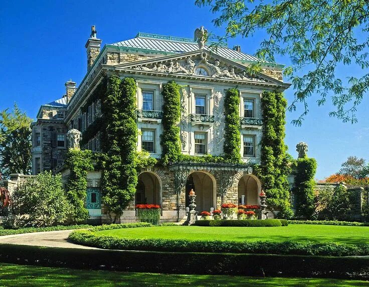 Поместье узкий пер 13 фото Kykuit, the Rockefeller Estate Mansions, Architecture, American houses