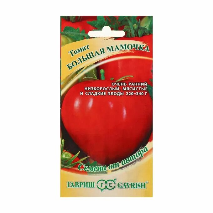 Помидор большая мамочка отзывы фото Гавриш / Томат Большая Мамочка 0,1г ГШ цв/п Семена томатов. Семена овощей