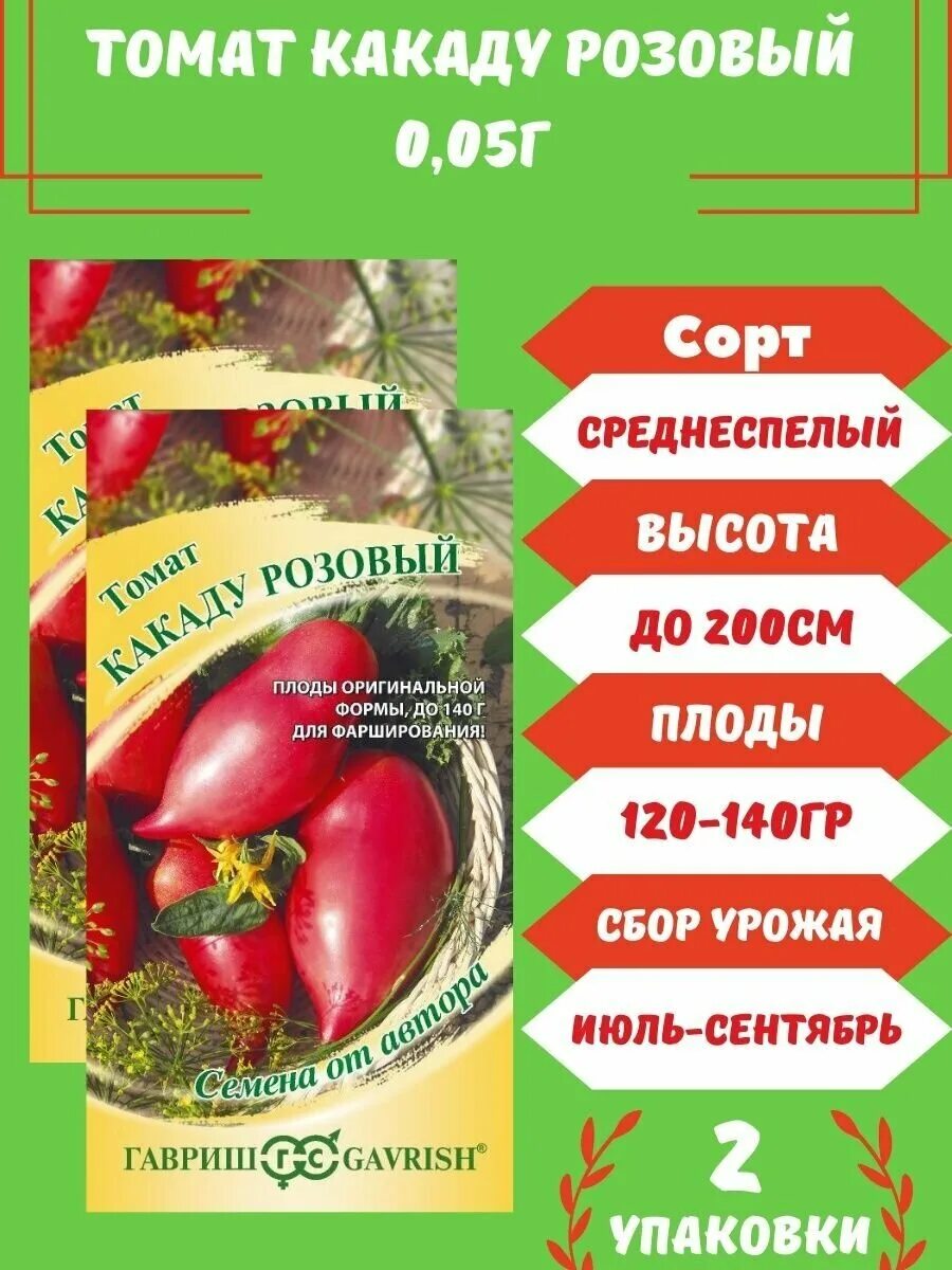 Помидор какаду описание фото Томат Какаду розовый, 0,05г, Гавриш, от автора (2 уп) - купить в интернет-магази