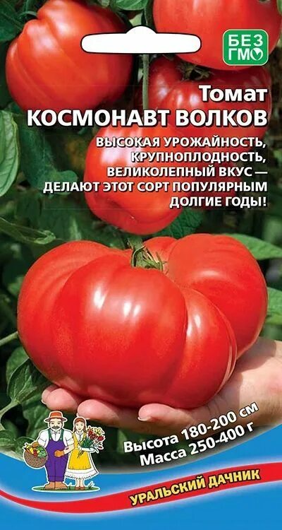 Помидор космонавт волков описание сорта фото Томаты Уральский дачник Томат Космонавт Волков_105728 - купить по выгодным ценам