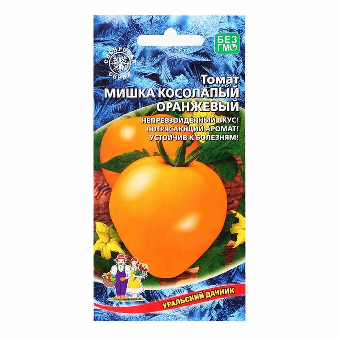 Помидор мишка косолапый описание отзывы фото СИМА-ЛЕНД / Семена Томат "Мишка Косолапый", Оранжевый, 20 шт Семена томатов. Сем