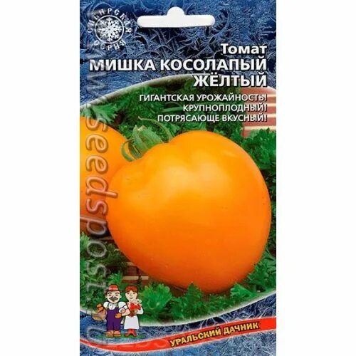 Помидор мишка косолапый описание отзывы фото Томат Мишка Косолапый Желтый (УД) - купить в городе Новосибирск, цена, фото - Се