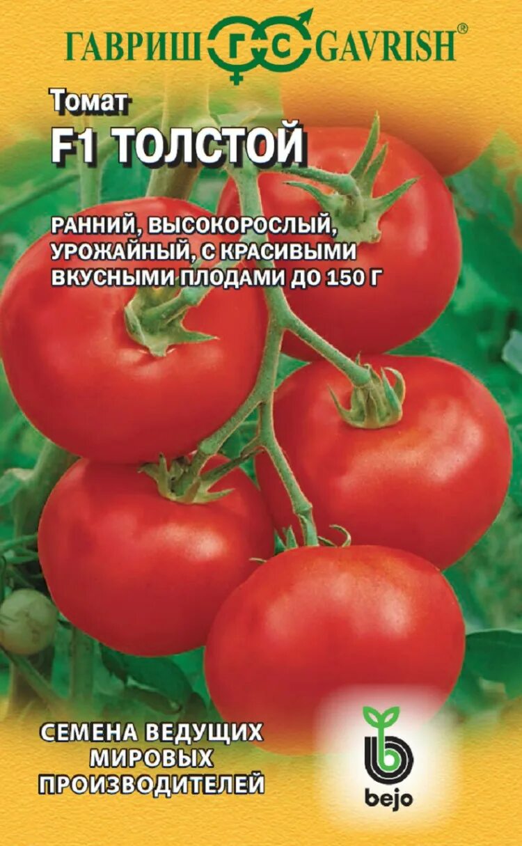 Помидор толстой описание фото ✔ Семена Томат Толстой F1, 10шт, Гавриш, Ведущие мировые производители, Bejo по 