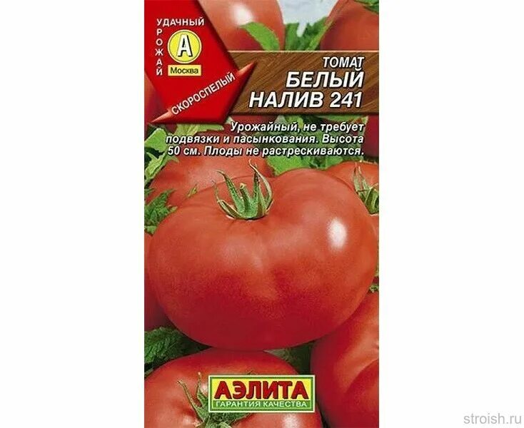 Помидоры белый налив фото Томат Белый Налив 241 0,2г Аэлита купить оптом и в розницу по недорогим ценам в 