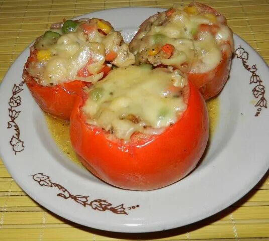 Помидоры фаршированные фото Вкусные помидоры фаршированные курицей OK.RU