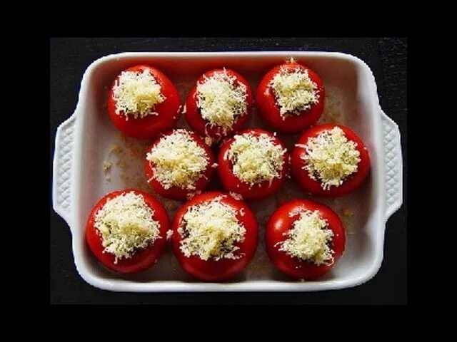 Помидоры фаршированные пошагово с фото Plněná pečená rajčata - Prostřeno.cz Receita Tomates recheados, Receitas, Receit