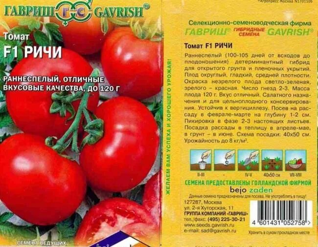 Помидоры хан описание сорта фото отзывы Томат Ричи