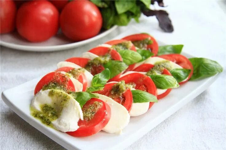 Помидоры капрезе рецепт с фото Тasty life Food, Caprese salad, Salad