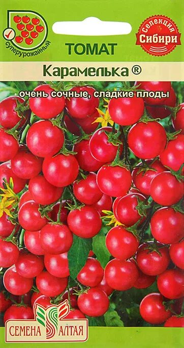 Помидоры карамелька описание сорта фото отзывы Томаты Семена Алтая Семена Алтая "Томат. Карамелька" - купить по выгодным ценам 