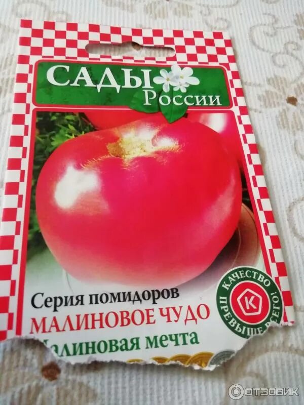 Помидоры малиновый отзывы фото Отзыв о Семена томата Сады России "Малиновая мечта" Хороший урожай!