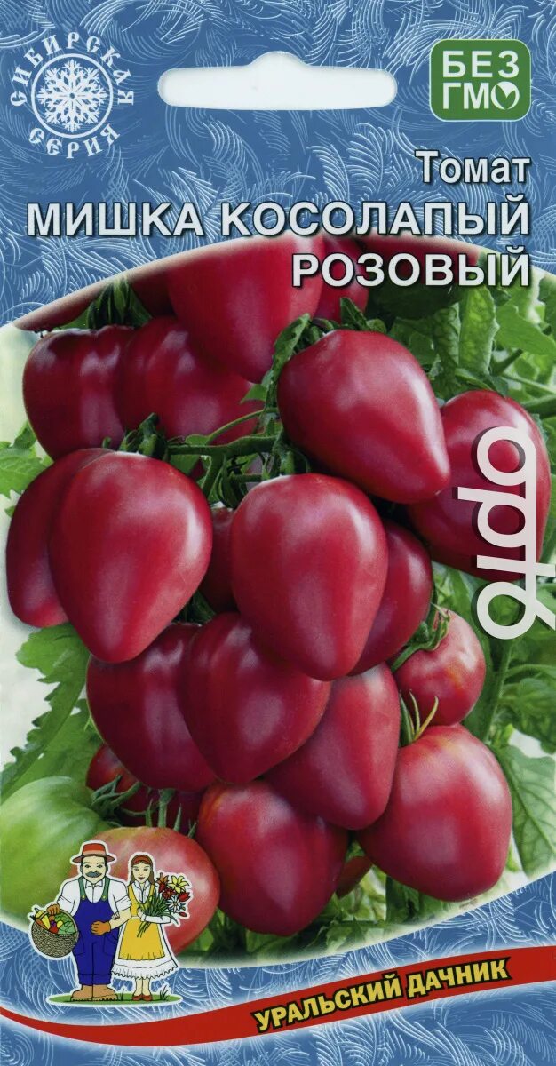 Помидоры мишка косолапый описание сорта фото Томат Мишка Косолапый Розовый, 0,1г Сибирская серия от 73 руб. в Москве. Звоните