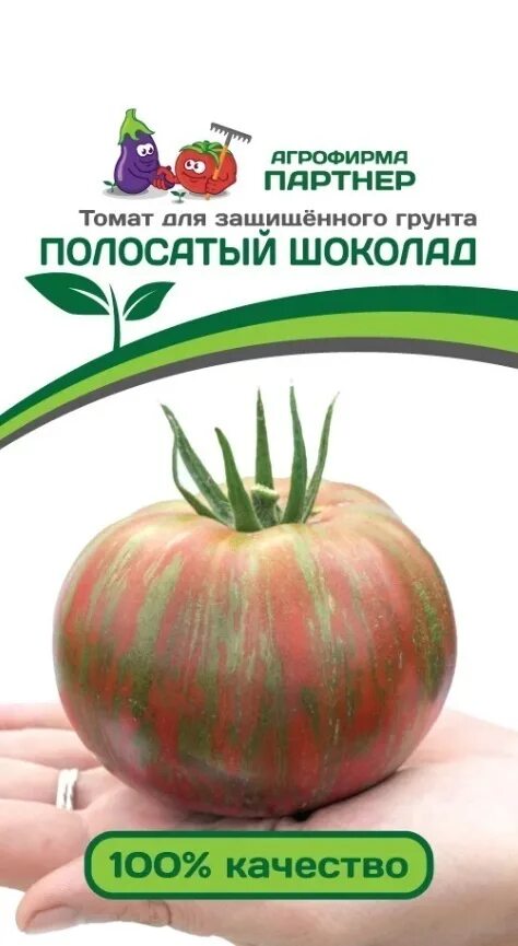 Помидоры полосатый шоколад отзывы фото Семена Томат Полосатый Шоколад 10 шт Партнер Уценка (остаточный срок годности ме