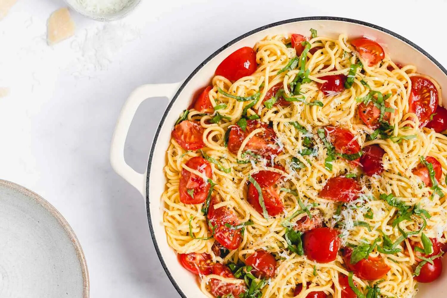 Помидоры с макаронами рецепт с фото Fresh Tomato Pasta with Basil Recipe