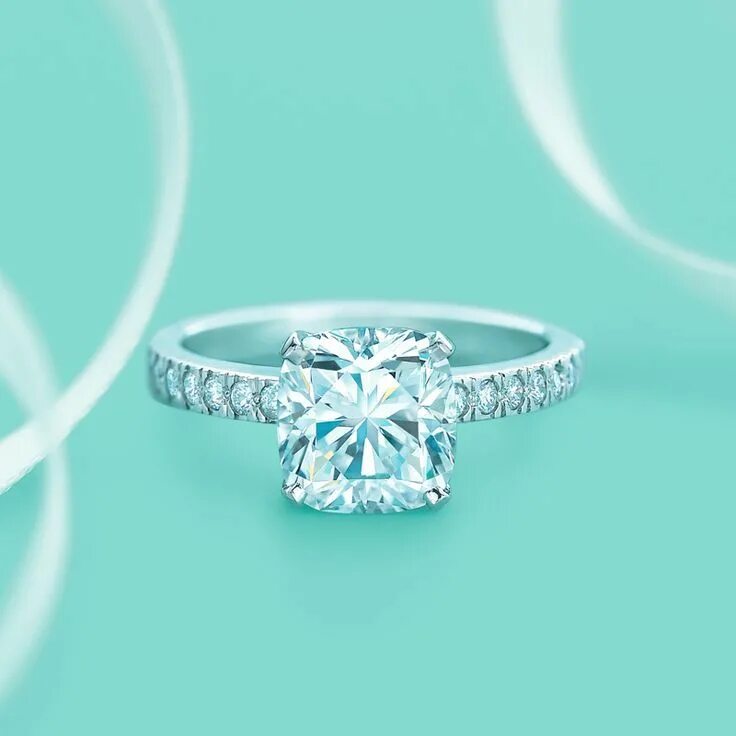 Помолвочные кольца тиффани фото tiffany novo Tiffany wedding rings, Wedding rings princess cut, Engagement