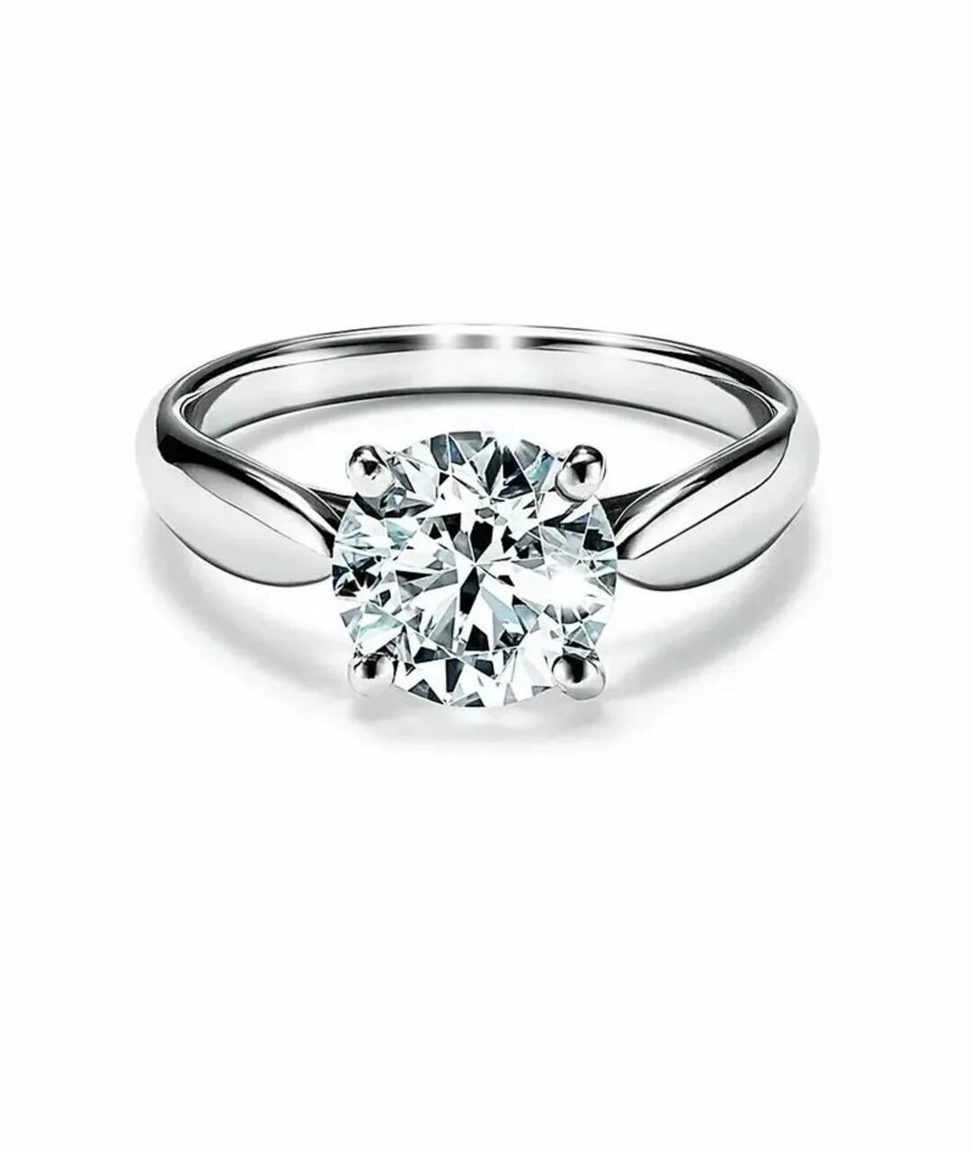 Помолвочные кольца тиффани фото TIFFANY&CO Белое платиновое кольцо для женщин - купить в интернет магазине с дос