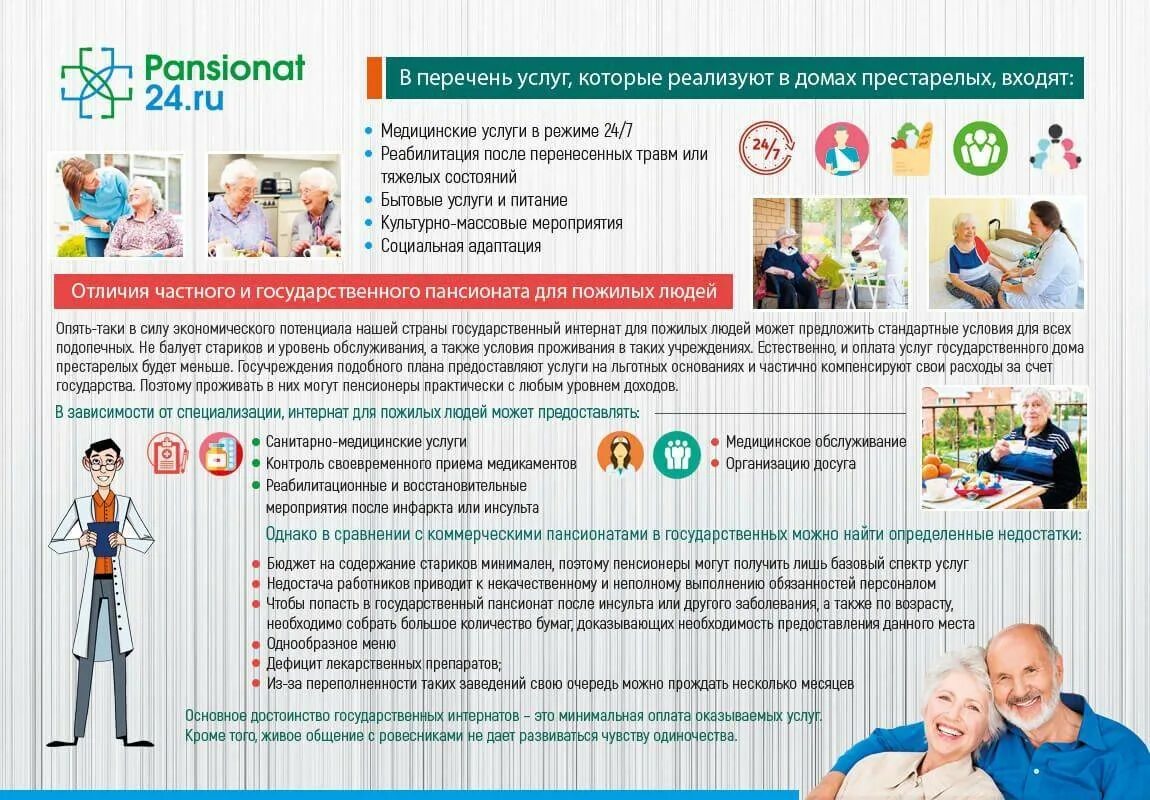 Помощь в оформлении в дом престарелых Как определить пожилого человека в дом престарелых