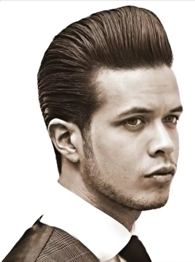 Помпадур прическа мужская Long Trin Pompadour Hair and beard styles, Modern pompadour, Classic hairstyles