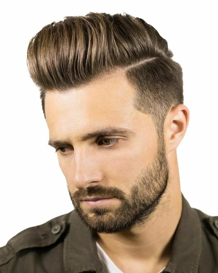 Помпадур прическа мужская фото Top 40 Pompadour Hairstyles for 2018 Pompadour hairstyle, Modern pompadour, Pomp