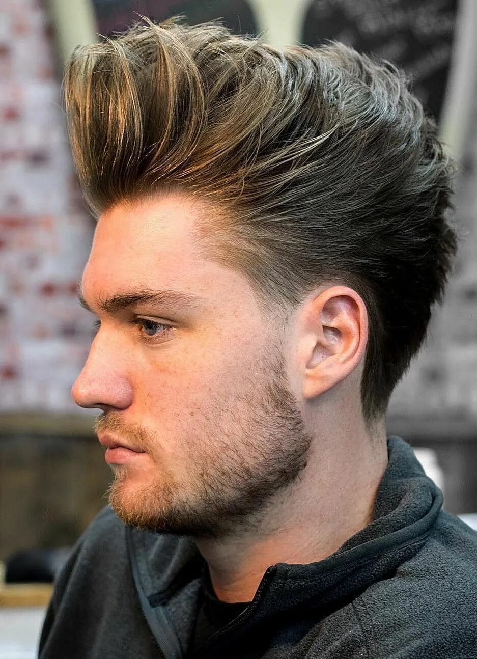 Помпадур стрижка мужская фото Handsomeness As It Is: Latest Men’s Hair Trends 2019 Pompadour hairstyle, Pompad