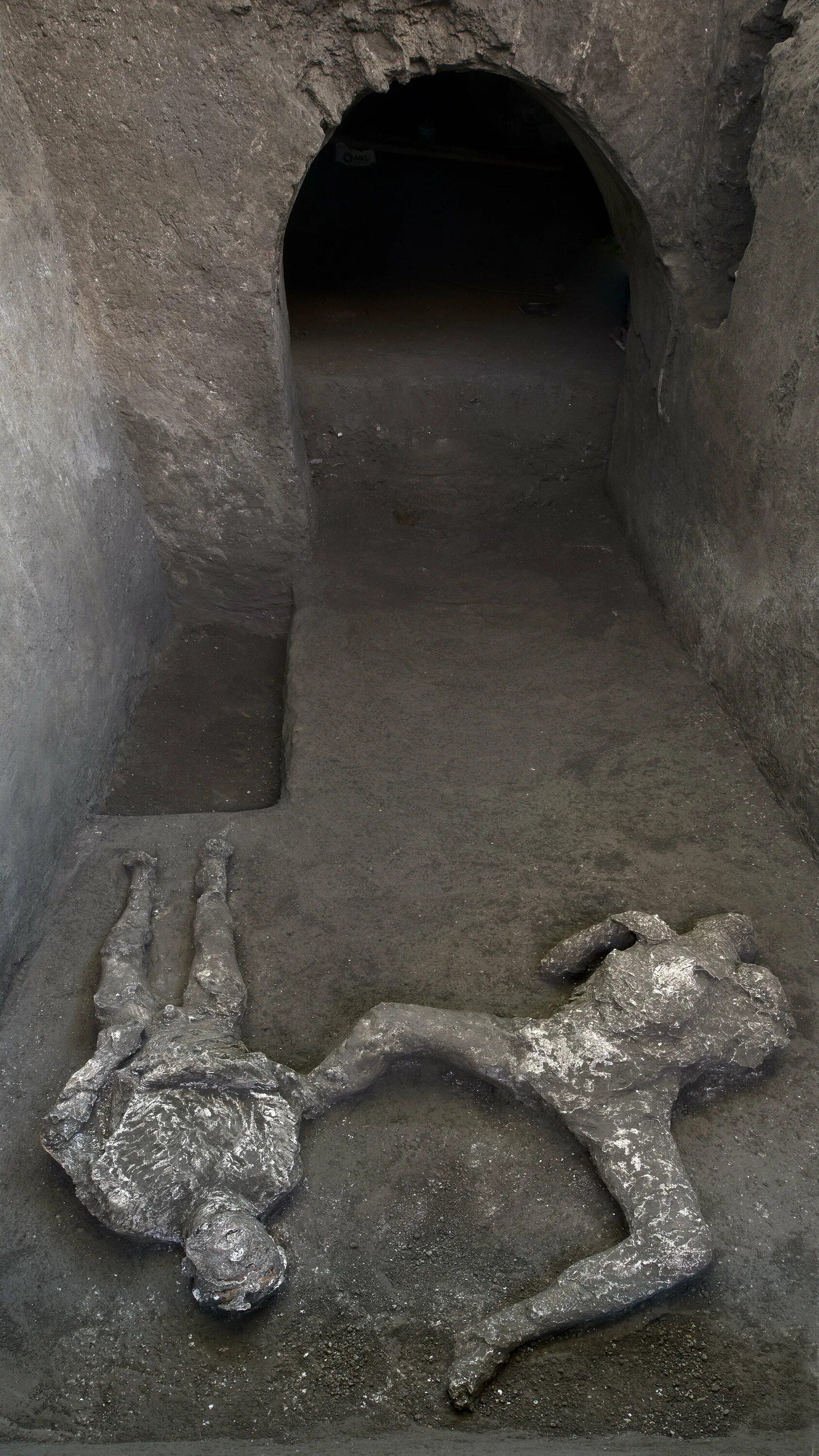 Помпеи история фото Bodies of man and his slave unearthed from ashes at Pompeii