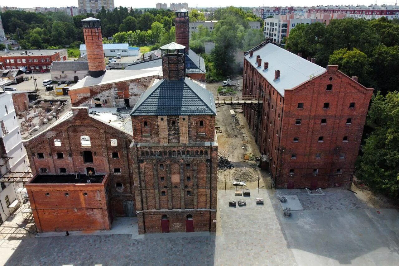 Понарт в калининграде фото На территории завода "Понарт" в Калининграде завершают восстановление первых зда