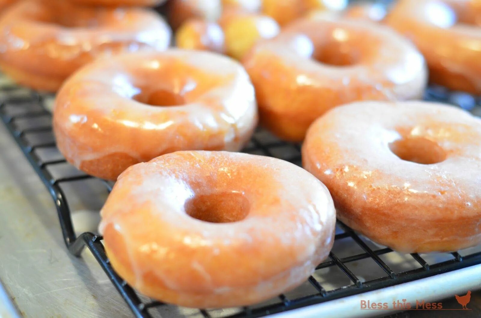 Пончик на воде рецепт с фото Pioneer Woman's Glazed Donuts - Bless This Mess Homemade donuts recipe, Homemade