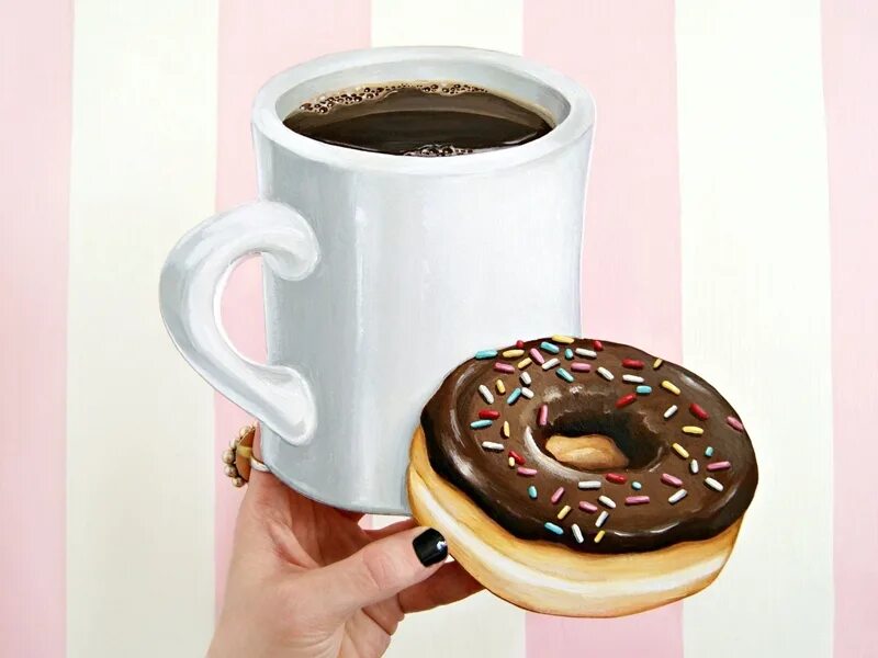 Пончики и кофе фото coffee and donut wall plaque * interiors * frankie magazine * australian fashion