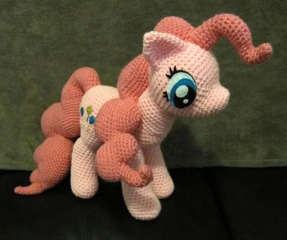 Пони связать крючком схема Pinkie Pie Pattern My Little Pony - Etsy My little pony, Crochet toys, Crochet f