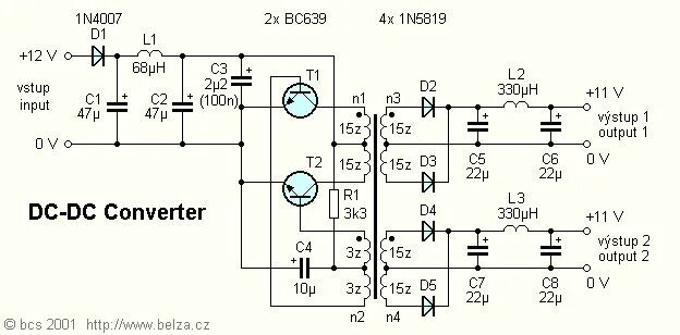 Понижающий dc dc преобразователь своими руками схема Isolated DC-DC Converter Dc dc converter, Electronics projects, Electricity