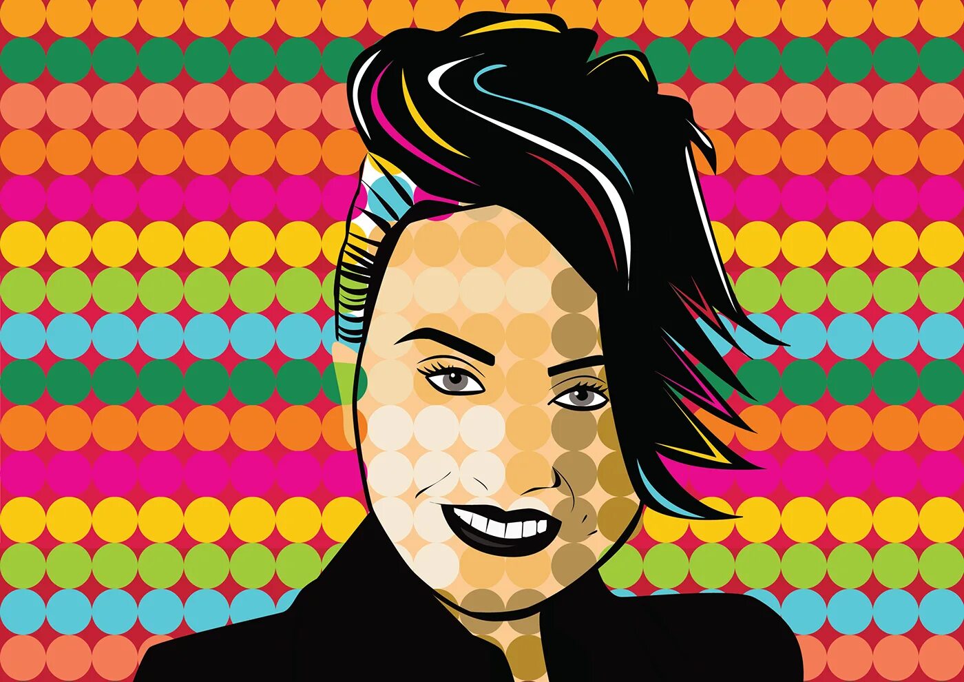 Поп арт онлайн из фото Pop art inspired by Lobo pop art (6) Images :: Behance