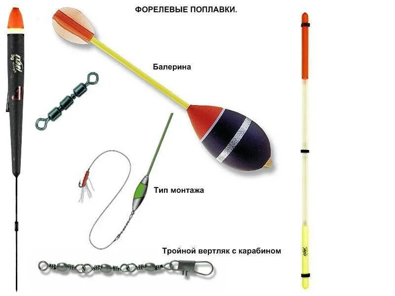 Поплавочная оснастка на форель Снасти для ловли форели: на спиннинг, нахлыстом, на поплавок и донку, на платник